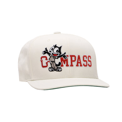 Felix 6-Panel Snapback - (Cream)